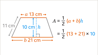 Area of trapeziums - KS3 Maths - BBC Bitesize