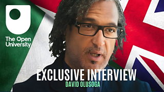 Watch the exclusive interview with David Olusoga