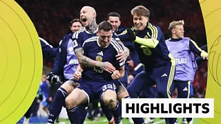 Scotland celebrate