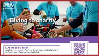 Primary school assemblies: Giving to charity - BBC Teach
