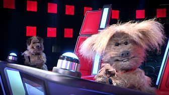 Hacker And Dodge Barkstage At The Voice Uk - Episode 2