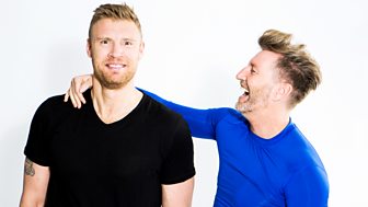Flintoff, Savage and the Ping Pong Guy