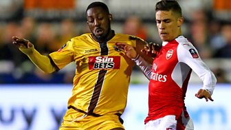 Fa Cup - 2016/17: Fifth Round: Sutton United V Arsenal