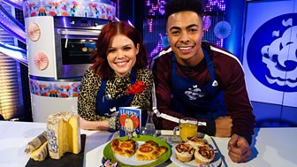 Blue Peter - Epic Rugby And A Cheesy Bake!