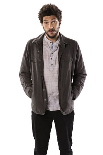 Rvca officers clearance shirt jacket