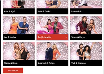 strictly tour voting