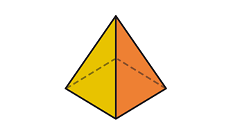 Square-based pyramid