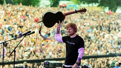 Ed Sheeran: from the bottom of the bill to the top... to opening the Biggest Weekend!