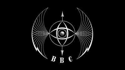 BBC CLOCK RETRO Television TV Logo Badge 1970's 1980's 25mm 1" Badge