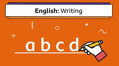 Subject Icons - English: Writing
