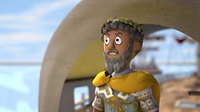 Bitesize animation on the third Roman invasion of Scotland, led by Emperor Severus.