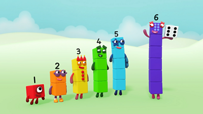 What is number 6? | Counting to 6 | Recognising 6 - BBC Bitesize