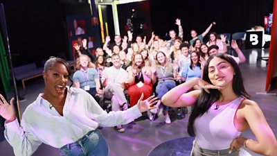 BBC apprentices at a group event