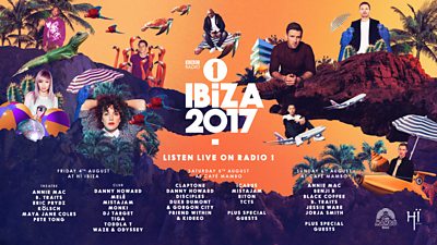 Scorching line-up of dance names announced for BBC Radio 1 in Ibiza ...