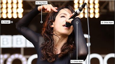 Tiny Giant’s Chloe Alper performs on Reading Festival's 鶹 Introducing Stage in 2016. 