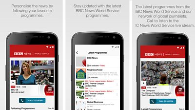 BBC World Service English launches new app for low cost news - Media Centre