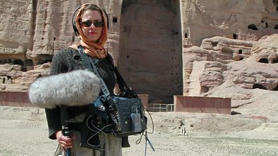 Kyla Brettle in Bamiyan