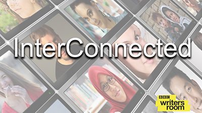 Interconnected logo (showing wall of screens with diverse faces on)