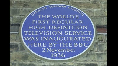 Alexandra Palace plaque