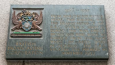 Plaque at 200 Oxford Street