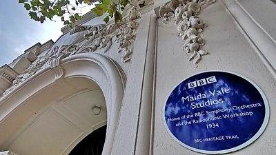 Maida Vale Studios plaque