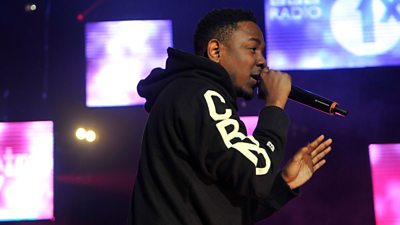 Kendrick Lamar performs at 1Xtra Live 2012