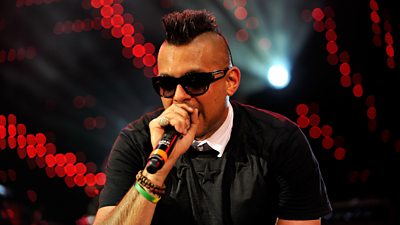 Sean Paul on stage at 1Xtra Live 2013