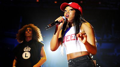 Lady Leshurr performs at 1Xtra live 2016