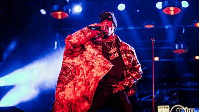 Travis Scott performs at 1Xtra Live 2017