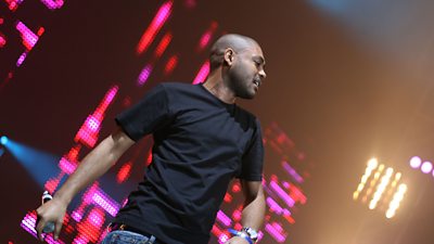 Kano performs at 1Xtra Live