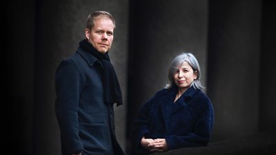 Max Richter and Yulia Mahr