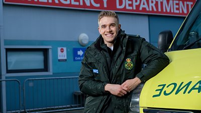 Bobby Lockwood joins BBC One's Casualty as paramedic Leon - Media Centre