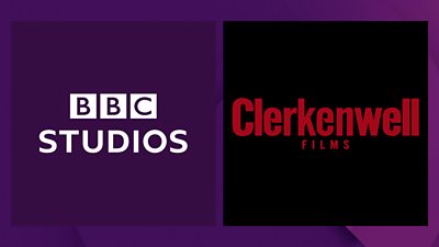 BBC Studios Clerkenwell Films logos