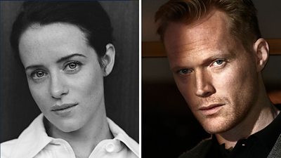 Claire Foy and Paul Bettany