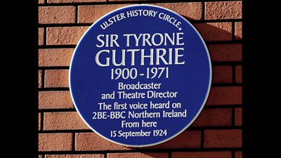 BBC Northern Ireland plaque