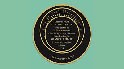 Plaque situated inside St. Bartholomew’s Hospital