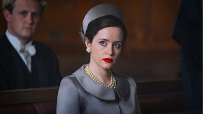 Claire Foy as Margaret Campbell, Duchess of Argyll in A Very British Scandal