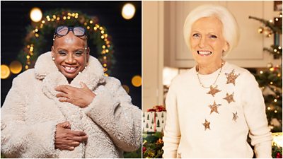 Andi Oliver and Mary Berry