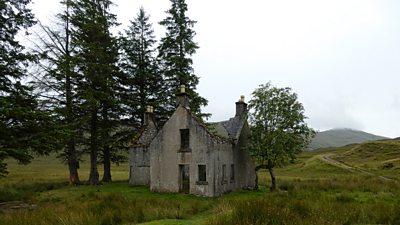 A deserted house in the country