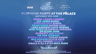 Platinum Party At The Palace - line up