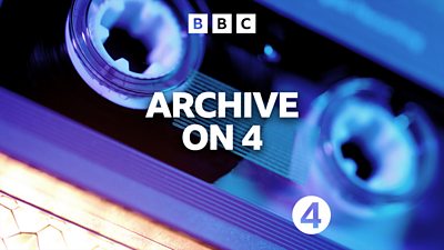 Archive on 4 in white bold text.  Background of blue coloured cassette tape