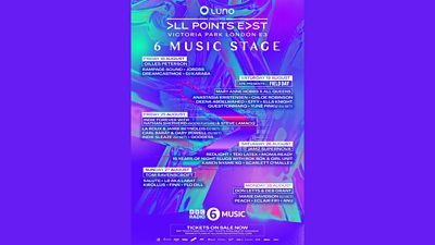 Luno presents All Points East - The 6 Music Stage announces full