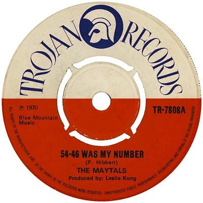 Toots & The Maytals - 54-46 Was My Number