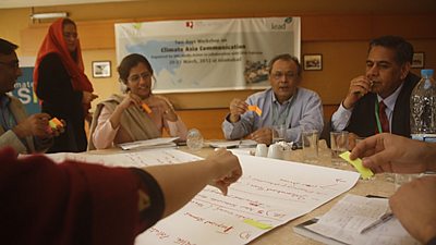 Pakistan Climate Asia communications workshop