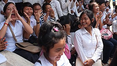 66% of Cambodia's population of 14 million are under 30.