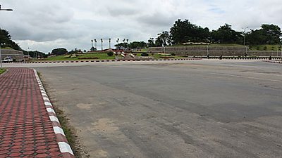 The streets of the Burmese capital Naypyidaw.