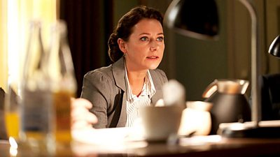 Birgitte Nyborg (Sidse Babett Knudsen) in BBC Four's Borgen