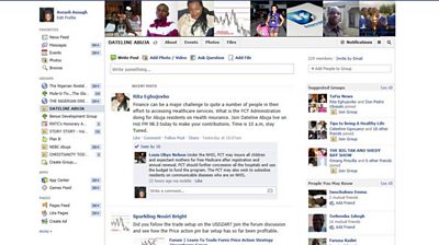 Dateline Abuja Facebook page