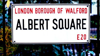 The road to Albert Square