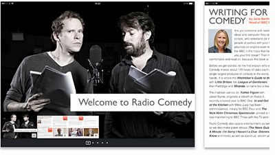 A screenshot from the iBook.